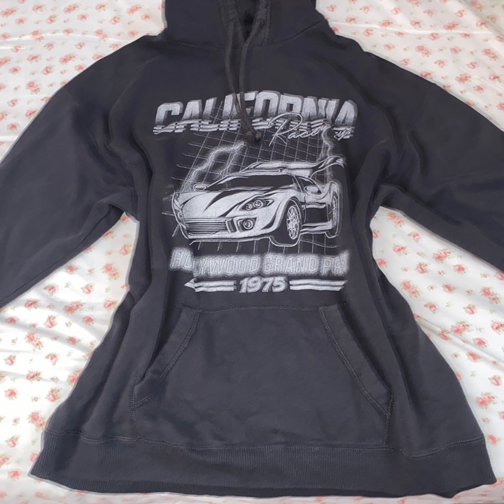 Hollister Hoodie California Raceway Hollywood Grand Pkwy 1975
